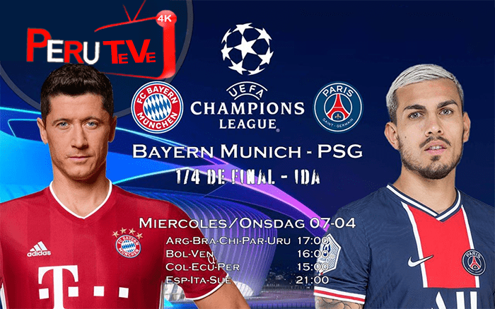Bayern MÃºnich vs PSG - Champion league 2021