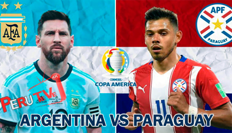 Argentina vs Paraguay Copa América 2021