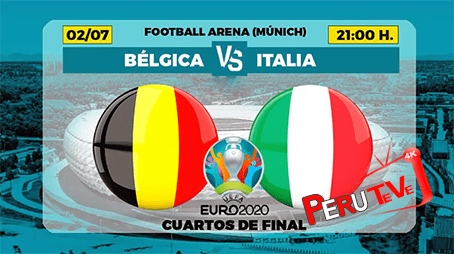 Belgica vs Italia Euro2020