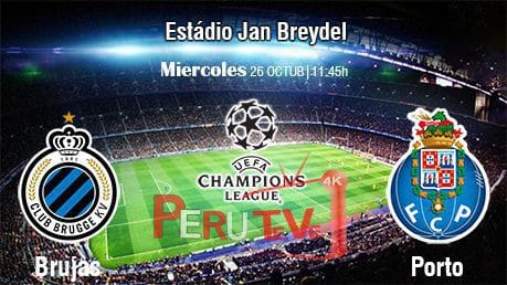 Club Brujas vs Porto Champions League