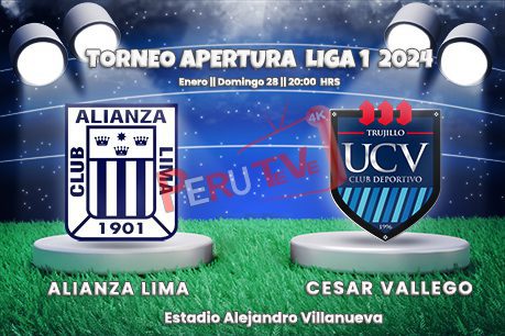 Alianza Lima vs Vallejo Liga 1 -2024