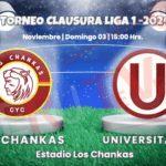 Chankas vs Universitario Clausura 2024 4 Chankas vs Universitario Clausura 2024