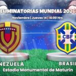 Venezuela vs Brasil Eliminatorias 2026 5 Venezuela vs Brasil Eliminatorias 2026