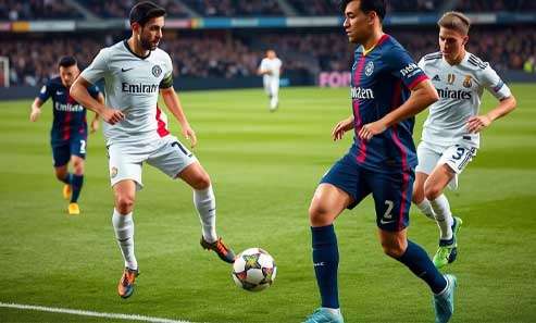 PSG vs Real Madrid Semifinal