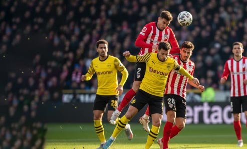 Dortmund vs Athletic Club Batalla en Signal Iduna Park